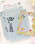 Pinkfresh Studio - Stencils - Sunlit Garden-ScrapbookPal