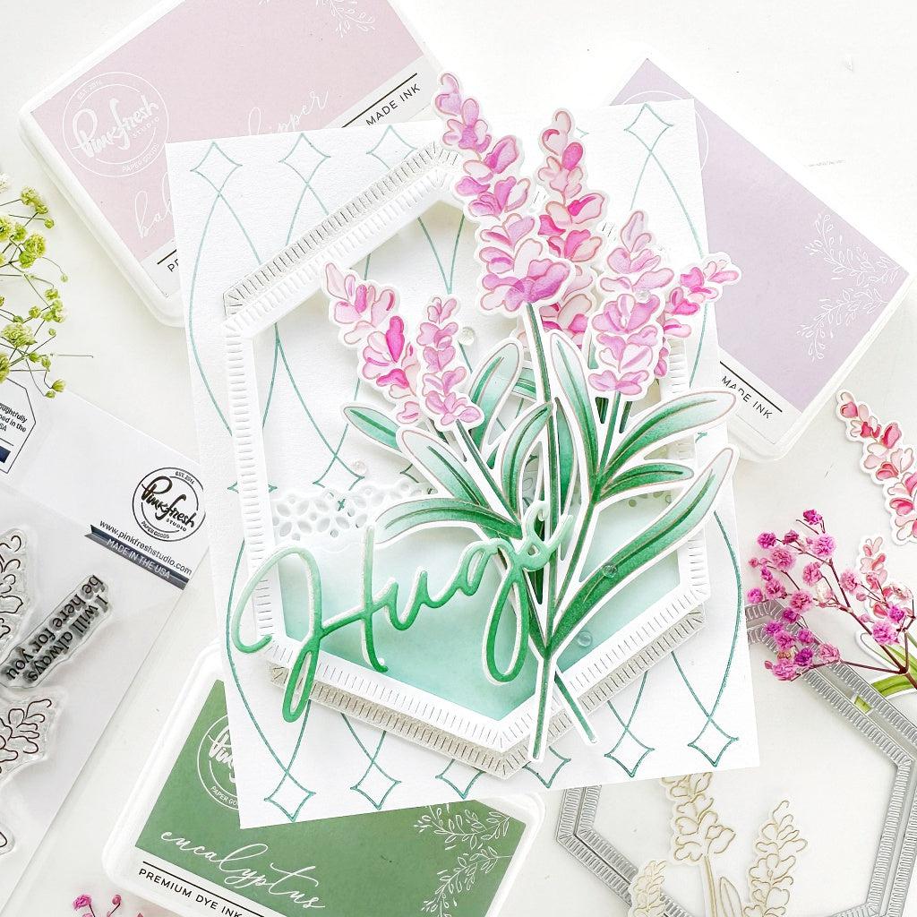 Pinkfresh Studio - Stencils - Thinking of You-ScrapbookPal