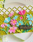 Pinkfresh Studio - Stencils - Wildflower Elegance-ScrapbookPal