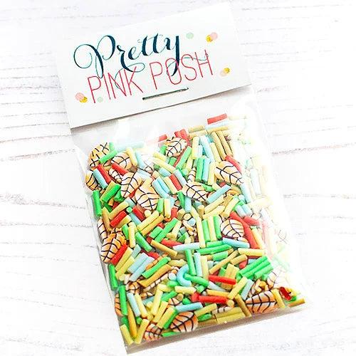 Pretty Pink Posh - Clay Confetti - Fall Fling-ScrapbookPal