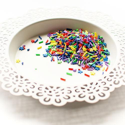 Pretty Pink Posh - Clay Confetti - Rainbow Remix-ScrapbookPal