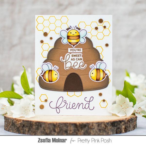 Pretty Pink Posh - Clear Stamps - Bee Additions-ScrapbookPal