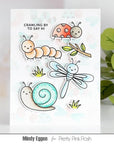 Pretty Pink Posh - Clear Stamps - Cute Bugs-ScrapbookPal