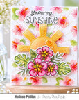 Pretty Pink Posh - Clear Stamps - Happy Hibiscus-ScrapbookPal
