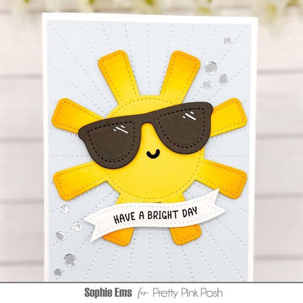 Pretty Pink Posh - Clear Stamps - Summer Banner Greetings-ScrapbookPal