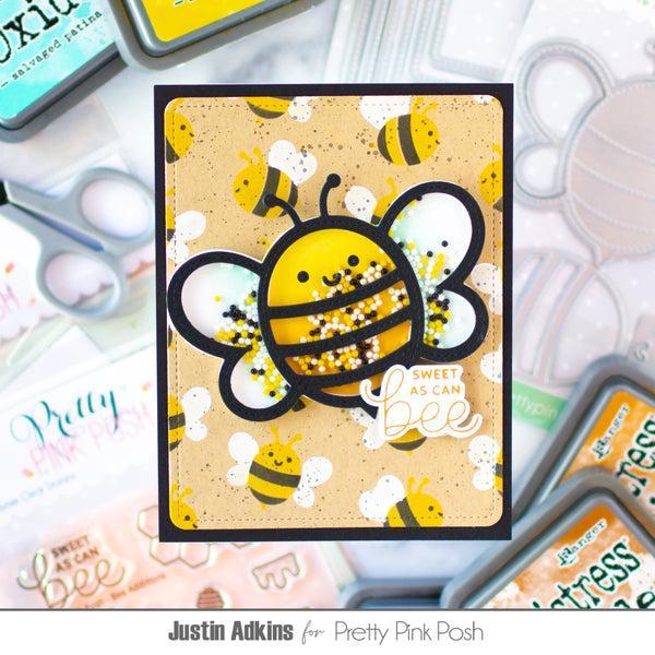 Pretty Pink Posh - Dies - Bee Shaker-ScrapbookPal