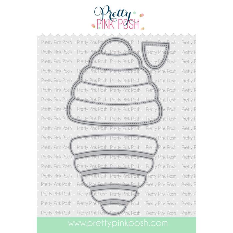 Pretty Pink Posh - Dies - Beehive Shaker-ScrapbookPal