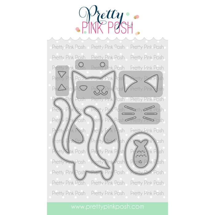 Pretty Pink Posh - Dies - Cat Holder-ScrapbookPal