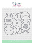 Pretty Pink Posh - Dies - Caterpillar Holder-ScrapbookPal