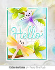 Pretty Pink Posh - Dies - Checkered Pierced Plate-ScrapbookPal