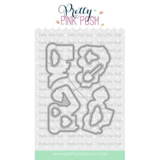 Pretty Pink Posh - Dies - Construction Trucks-ScrapbookPal