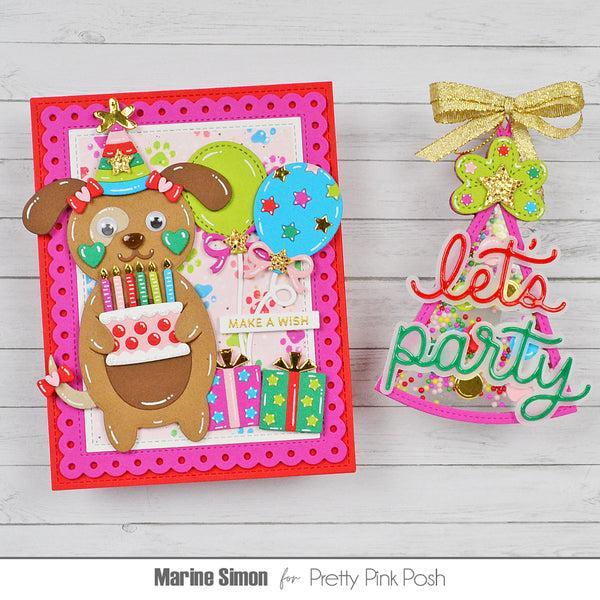 Pretty Pink Posh - Dies - Dog Holder-ScrapbookPal