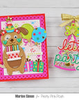 Pretty Pink Posh - Dies - Dog Holder-ScrapbookPal