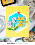 Pretty Pink Posh - Dies - Eyelet Hexagons-ScrapbookPal