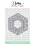 Pretty Pink Posh - Dies - Eyelet Hexagons-ScrapbookPal