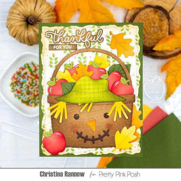 Pretty Pink Posh - Dies - Fall Bucket Additions-ScrapbookPal