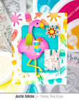 Pretty Pink Posh - Dies - Flamingo Holder-ScrapbookPal
