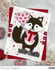 Pretty Pink Posh - Dies - Fox Holder-ScrapbookPal