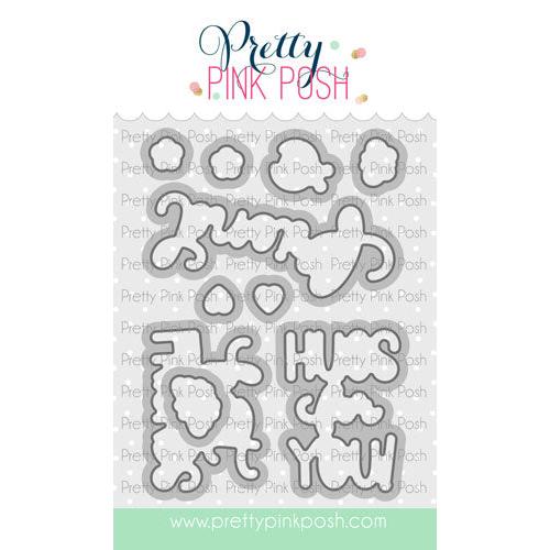 Pretty Pink Posh - Dies - Hello Friend-ScrapbookPal