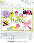 Pretty Pink Posh - Dies - Large Hello Shadow-ScrapbookPal