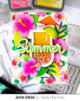 Pretty Pink Posh - Dies - Large Summer Shadow-ScrapbookPal