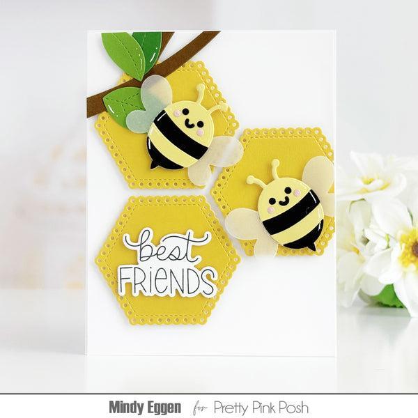 Pretty Pink Posh - Dies - Stitched Bugs-ScrapbookPal