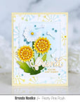 Pretty Pink Posh - Dies - Stitched Dandelions-ScrapbookPal