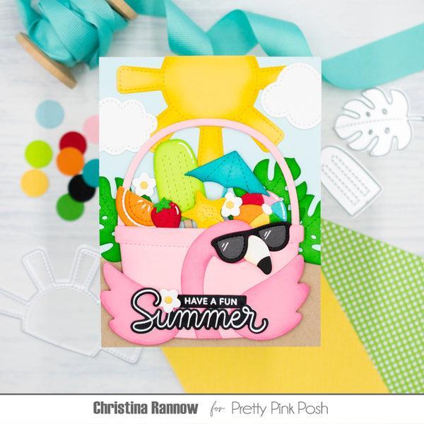 Pretty Pink Posh - Dies - Summer Bucket Additions-ScrapbookPal