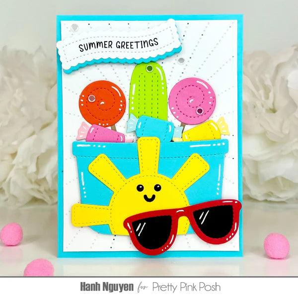 Pretty Pink Posh - Dies - Summer Bucket Additions-ScrapbookPal