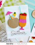 Pretty Pink Posh - Dies - Summer Cocktails-ScrapbookPal