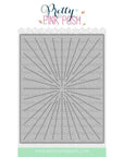 Pretty Pink Posh - Dies - Sunburst Pierced Plate-ScrapbookPal
