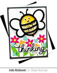 Pretty Pink Posh - Dies - Thinking of You Shadow-ScrapbookPal