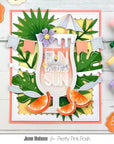 Pretty Pink Posh - Dies - Tropical Leaves-ScrapbookPal