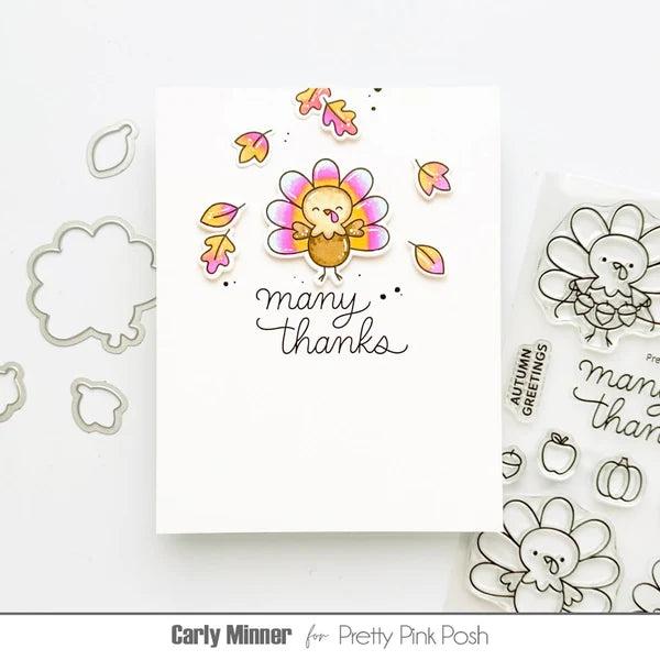 Pretty Pink Posh - Dies - Turkey Friends-ScrapbookPal