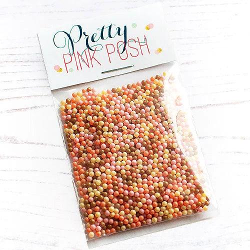 Pretty Pink Posh - Shaker Beads - Blush Harvest-ScrapbookPal