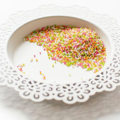 Pretty Pink Posh - Shaker Beads - Rainbow Sherbet-ScrapbookPal