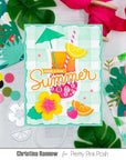 Pretty Pink Posh - Stencils - Watercolor Strips w/ Masks-ScrapbookPal