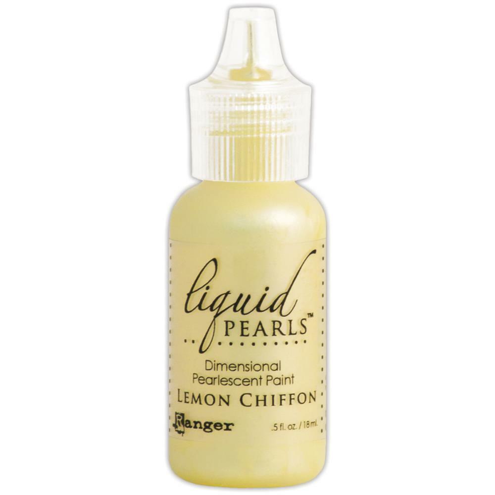 Ranger Ink - Liquid Pearls - Lemon Chiffon-ScrapbookPal