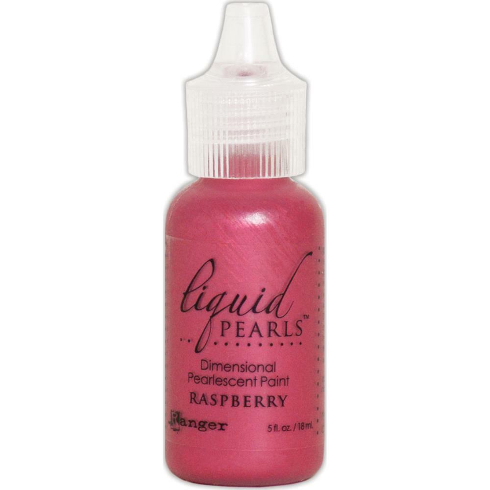 Ranger Ink - Liquid Pearls - Raspberry-ScrapbookPal