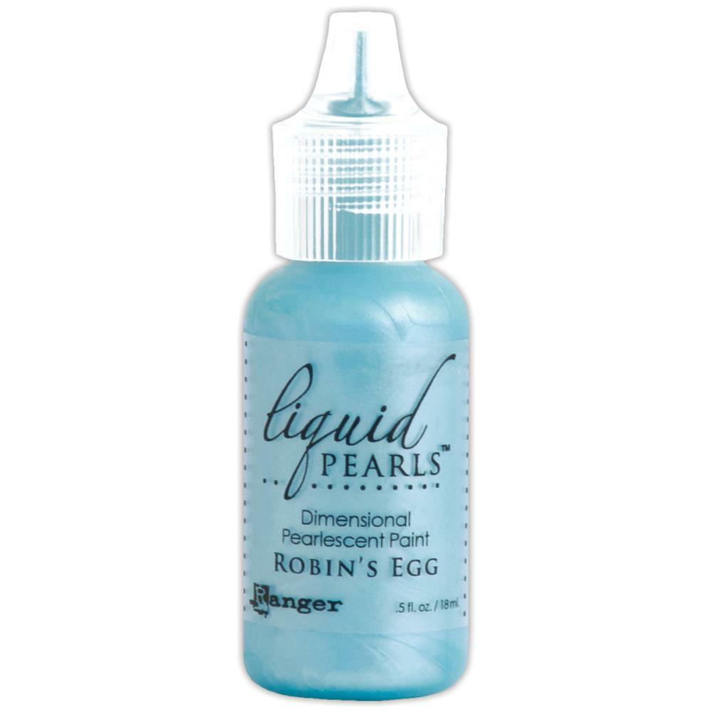 Ranger Ink - Liquid Pearls - Robin's Egg-ScrapbookPal