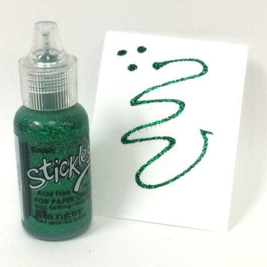 Ranger Ink - Stickles Glitter Glue - Green-ScrapbookPal