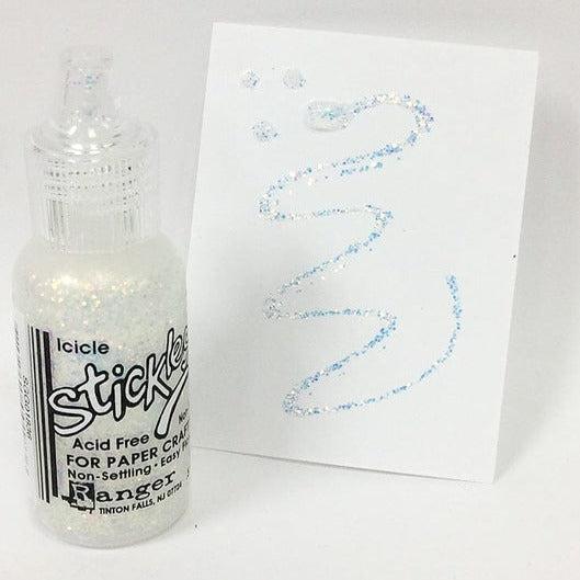 Ranger Ink - Stickles Glitter Glue - Icicle-ScrapbookPal