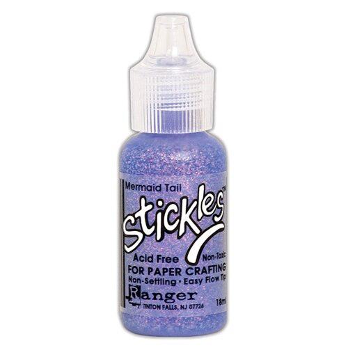 Ranger Ink - Stickles Glitter Glue - Mermaid Tail-ScrapbookPal