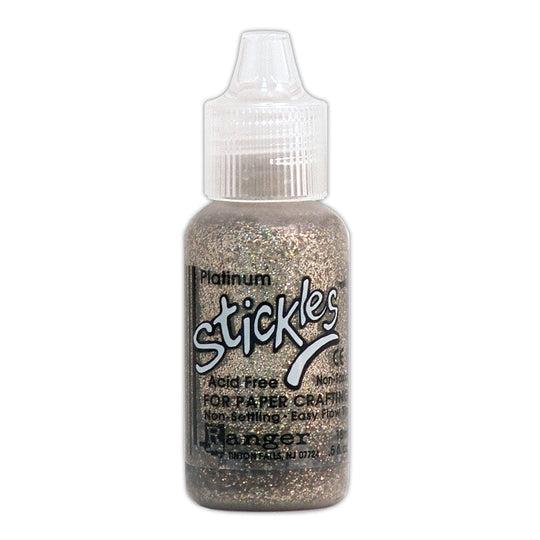 Ranger Ink - Stickles Glitter Glue - Platinum-ScrapbookPal