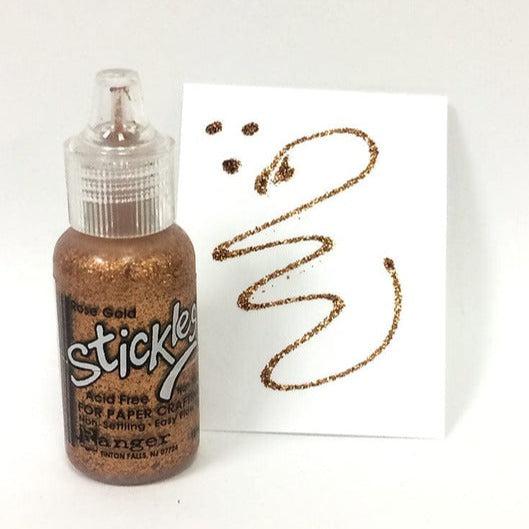 Ranger Ink - Stickles Glitter Glue - Rose Gold-ScrapbookPal