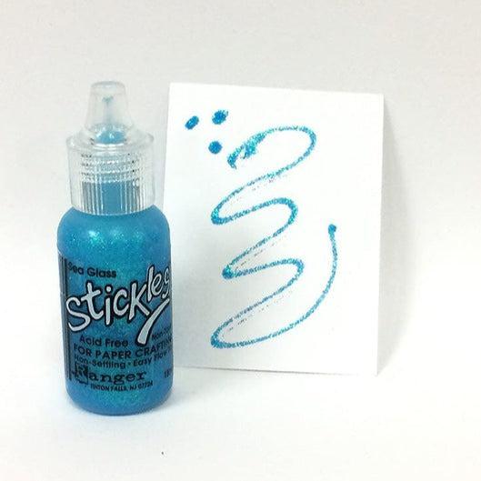 Ranger Ink - Stickles Glitter Glue - Sea Glass-ScrapbookPal