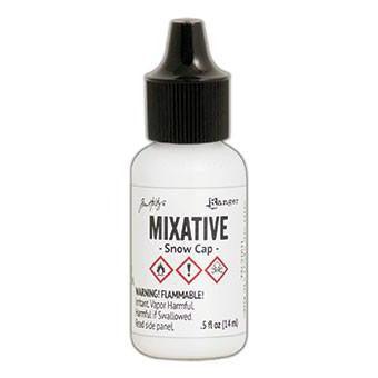 Ranger Ink - Tim Holtz - Alcohol Ink Mixative - Snow Cap - 0.5 oz-ScrapbookPal