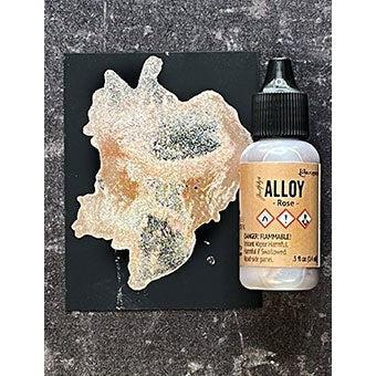 Ranger Ink - Tim Holtz - Alloy - Rose-ScrapbookPal