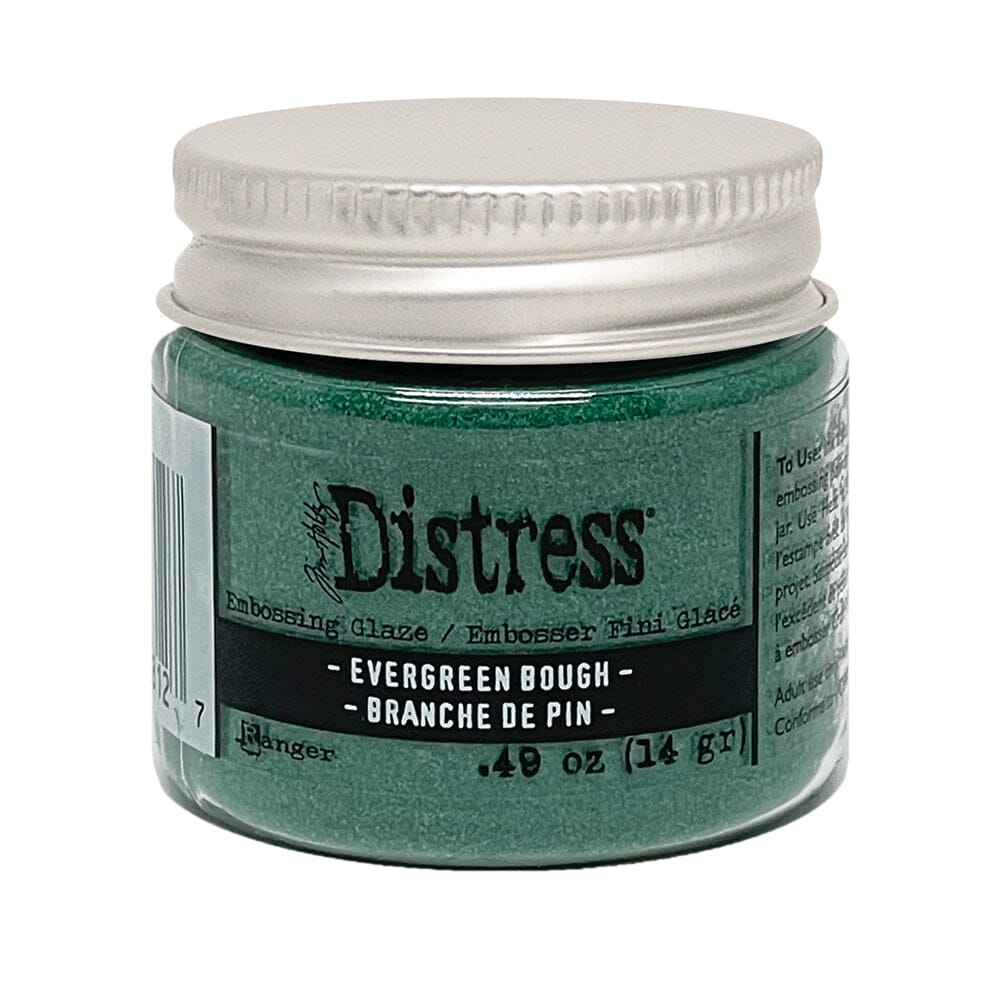 Ranger Ink - Tim Holtz - Distress Embossing Glaze - Evergreen Bough-ScrapbookPal