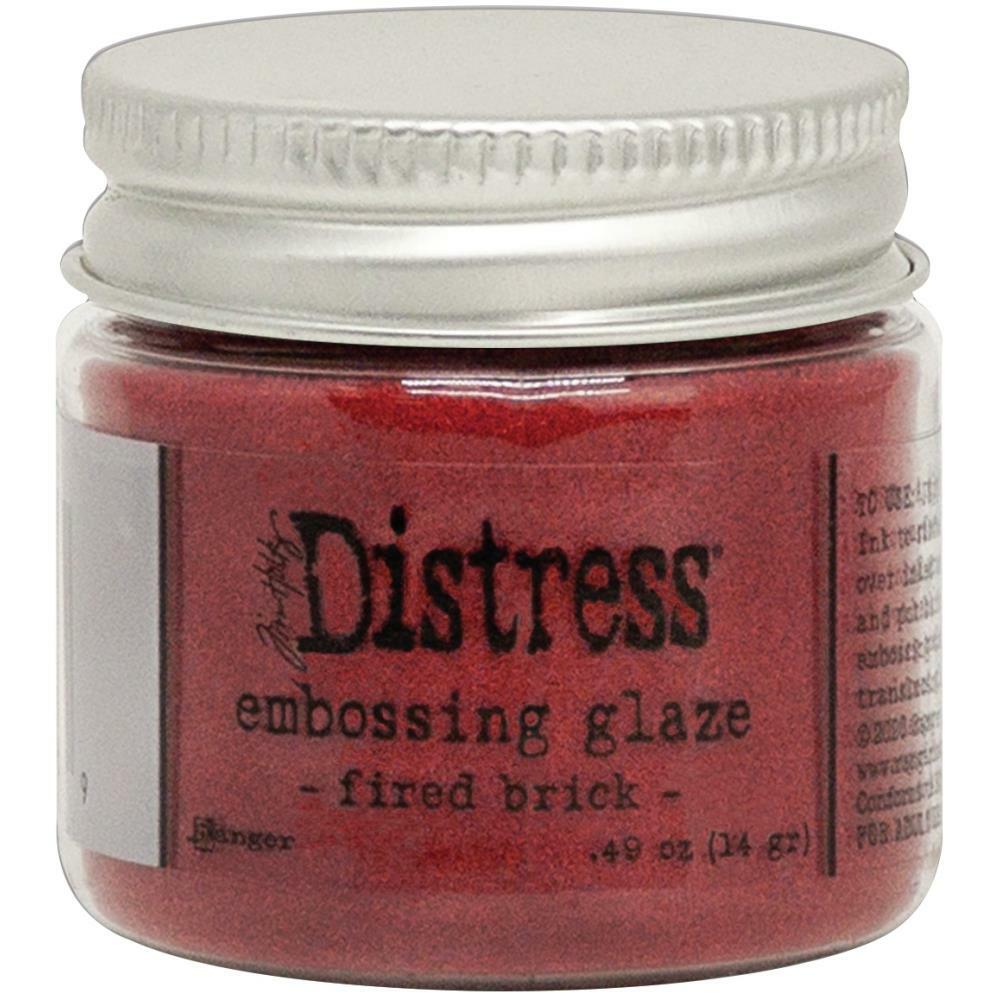 Ranger Ink - Tim Holtz - Distress Embossing Glaze - Fired Brick-ScrapbookPal
